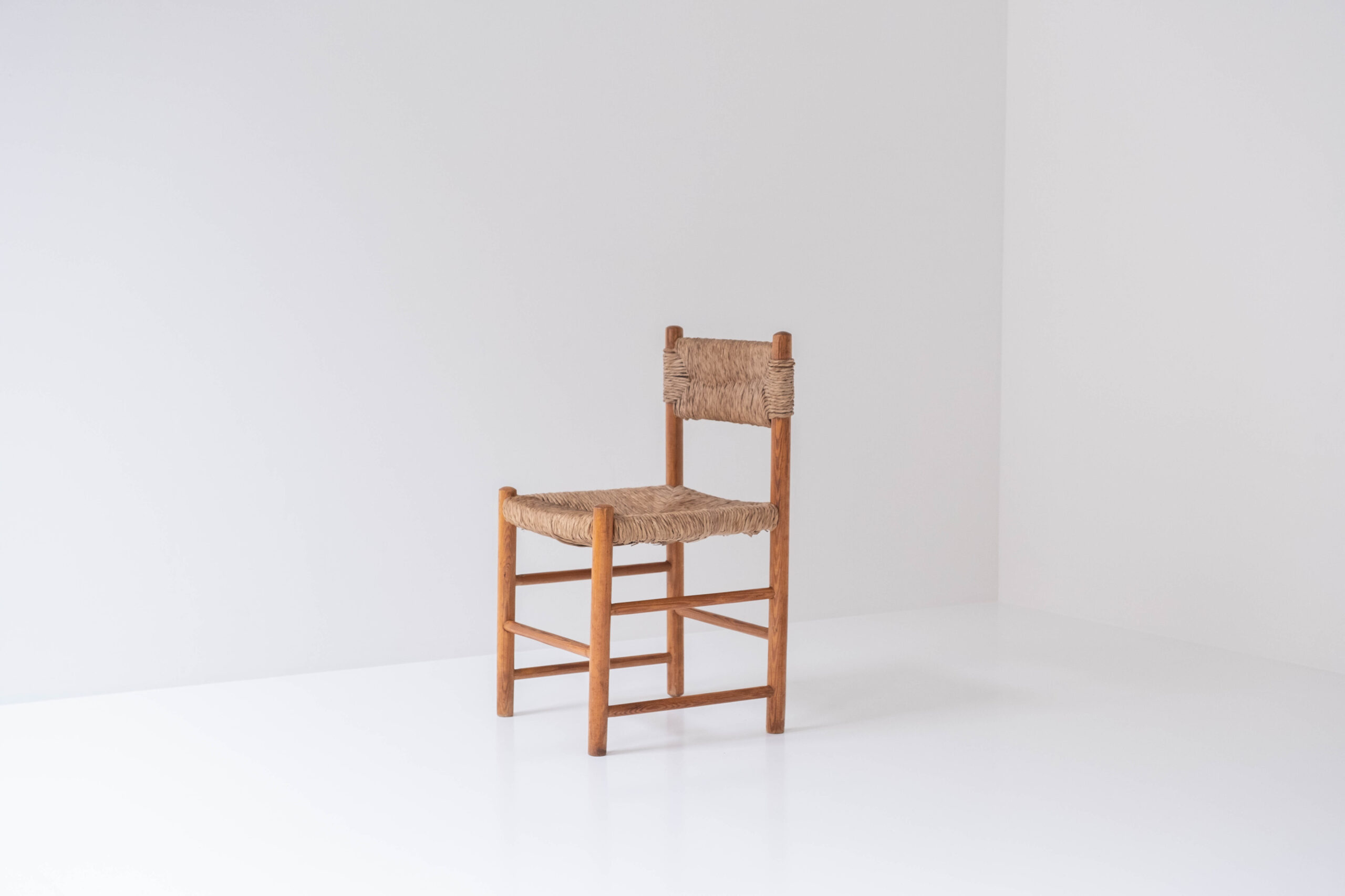 Charlotte Perriand Dordogne Dining Chair - Natural