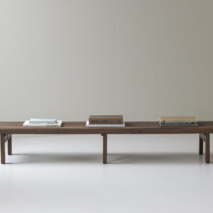 Prototype slatted bench