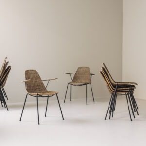 Gian Franco Legler - 'Basket' dining chairs