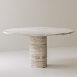 Up&Up - travertine dining table