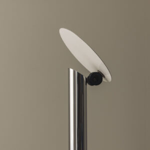 Italian chrome floor lamp