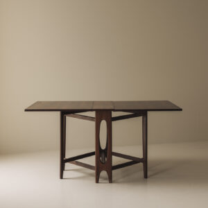 Rosewood drop-leaf table