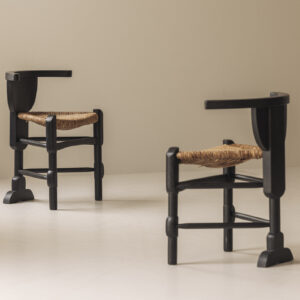 Bernhard Hoetger - sculptural chairs