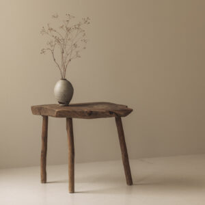 French tripod side table