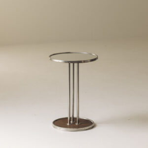 French Art Deco Mirrored Side Table, 1930s
